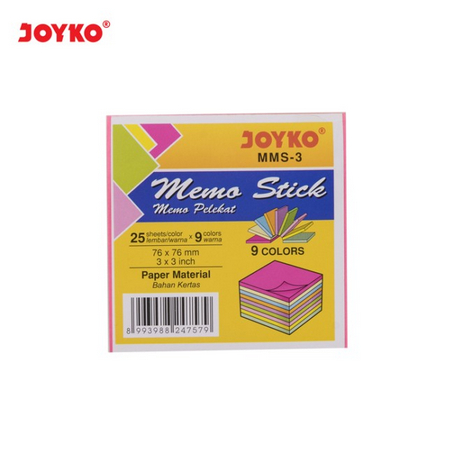 

Joyko Memo Sticky Notes MMS 3/ MMS3 Memo Kertas Tempel