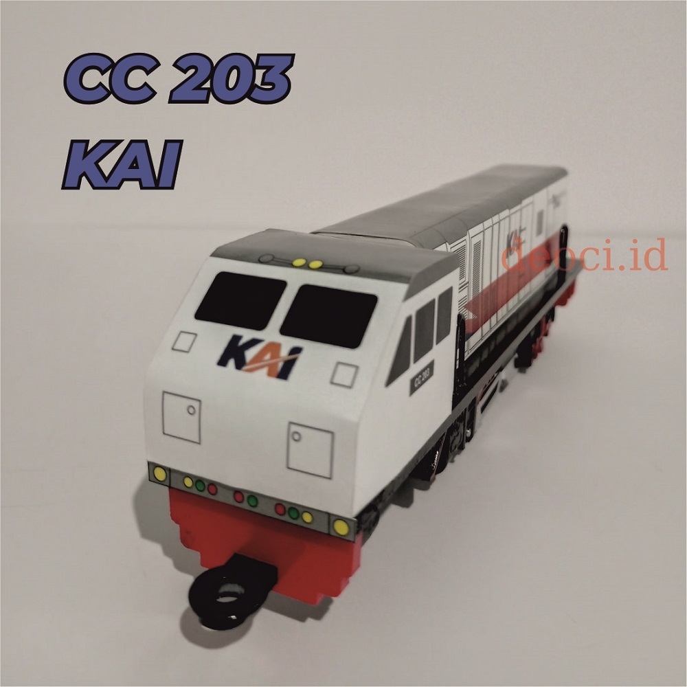 LOKOMOTIF KERETA API INDONESIA CC 203 KAI