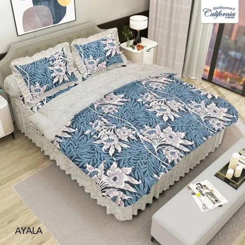 BEDCOVER CALIFORNIA MALIKA SPREI 180x200