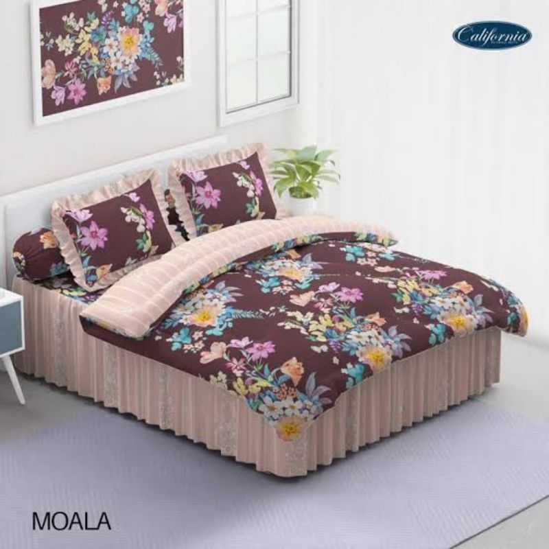 BEDCOVER CALIFORNIA MALIKA SPREI 180x200