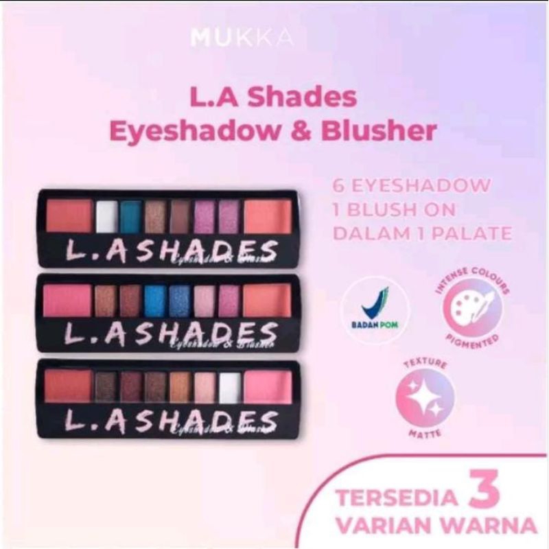 L.A SHADE EYESHADOW MUKKA KOSMETIK