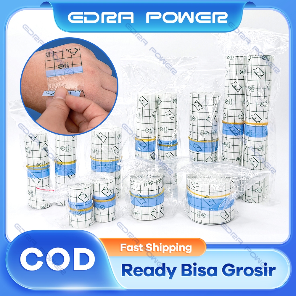 1m/2m/5m/10m Film Perbaikan Luka Tato Perban Anti Air Plaster Penutup Luka Anti Air Film Perbaikan L