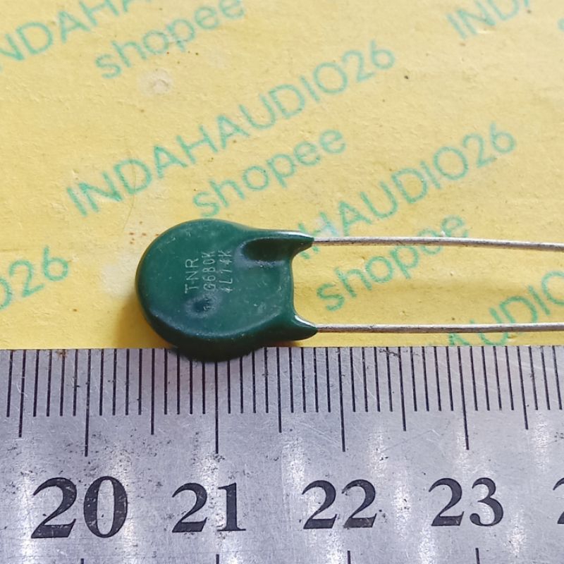 varistor TNR 12G680K   68v diameter 12mm  over voltage protection throug hole 12G 680K
