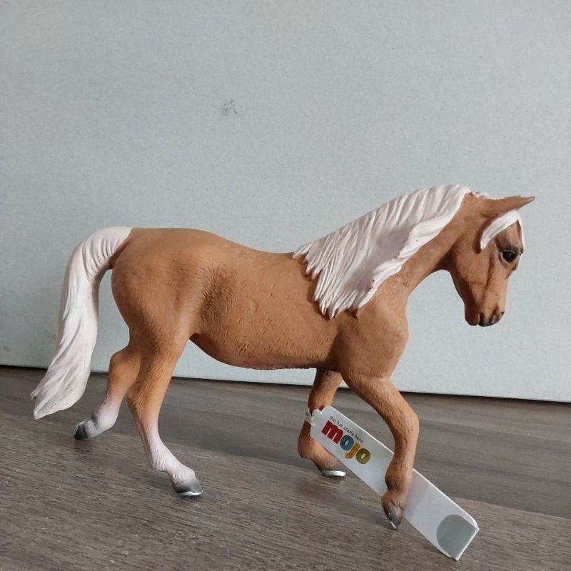 MOJO HORSE MORGAN STALLION PALOMINO UK 14X3X9CM 87395 [ORIGINAL MOJO]
