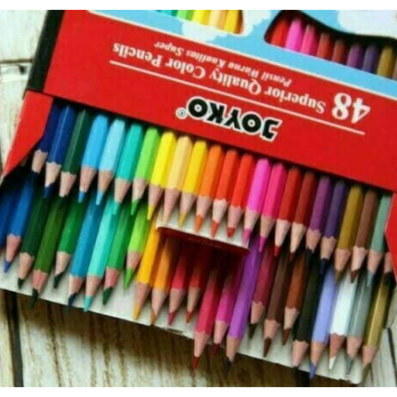 

Pensil Warna Joyko 48 Warna Color Pencil Joyko