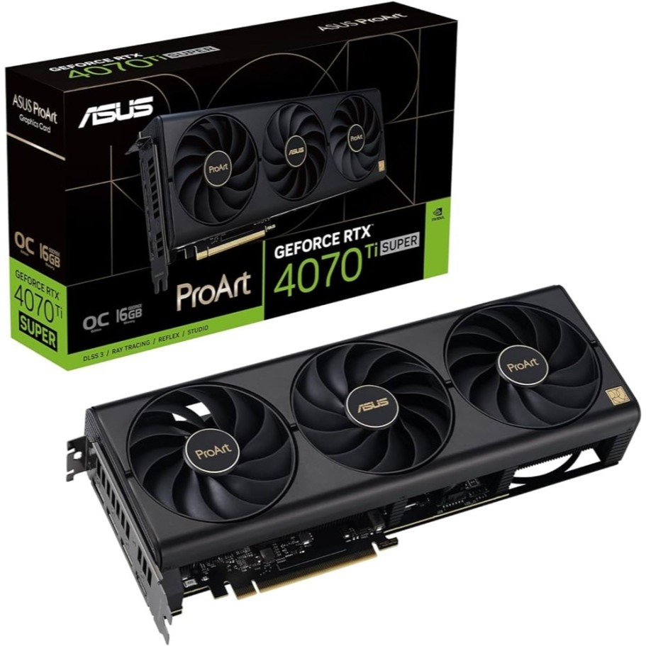 VGA ASUS ProArt Nvidia GeForce RTX 4070 Ti SUPER 16GB OC Edition 4070Ti