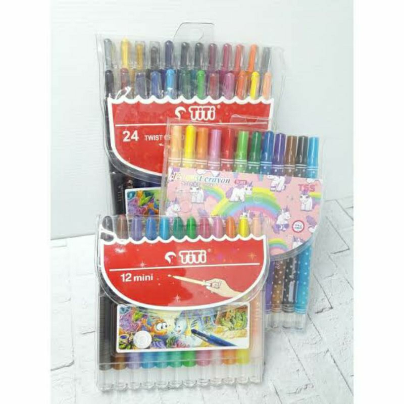

Titi Crayon Putar 12 Warna