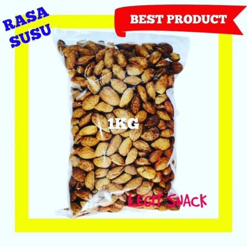 

Kacang Almond 1Kg / 1000 gr