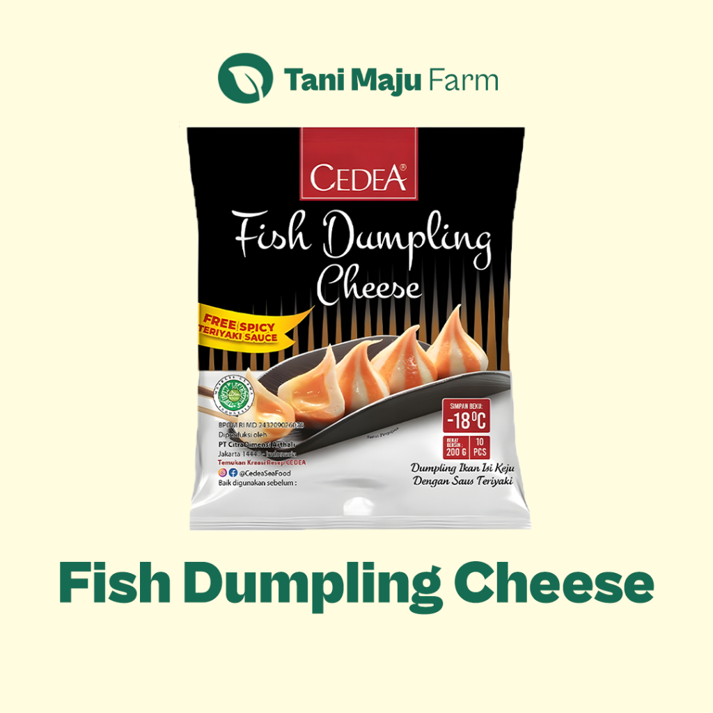 

CEDEA - Fish Dumpling Cheese Keju Pangsit Ikan (200 gram) - Frozen Food