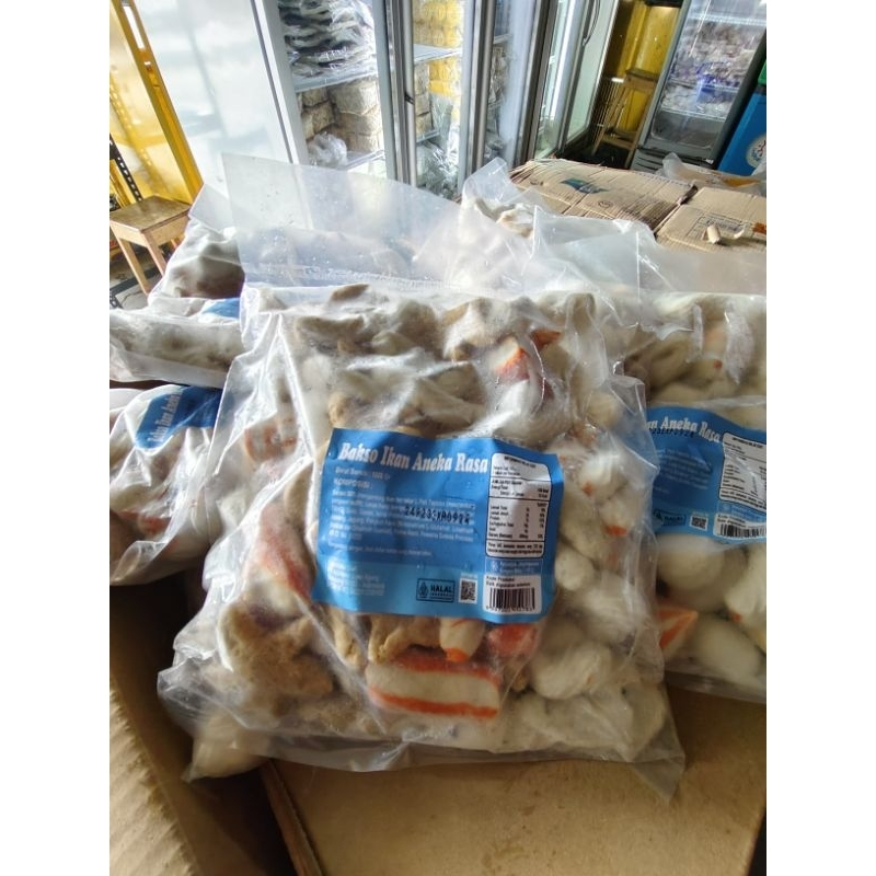 

Bakso Ikan Aneka Rasa 1kg
