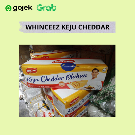 

Keju Whinceez Cheddar 2kg - Keju Balok