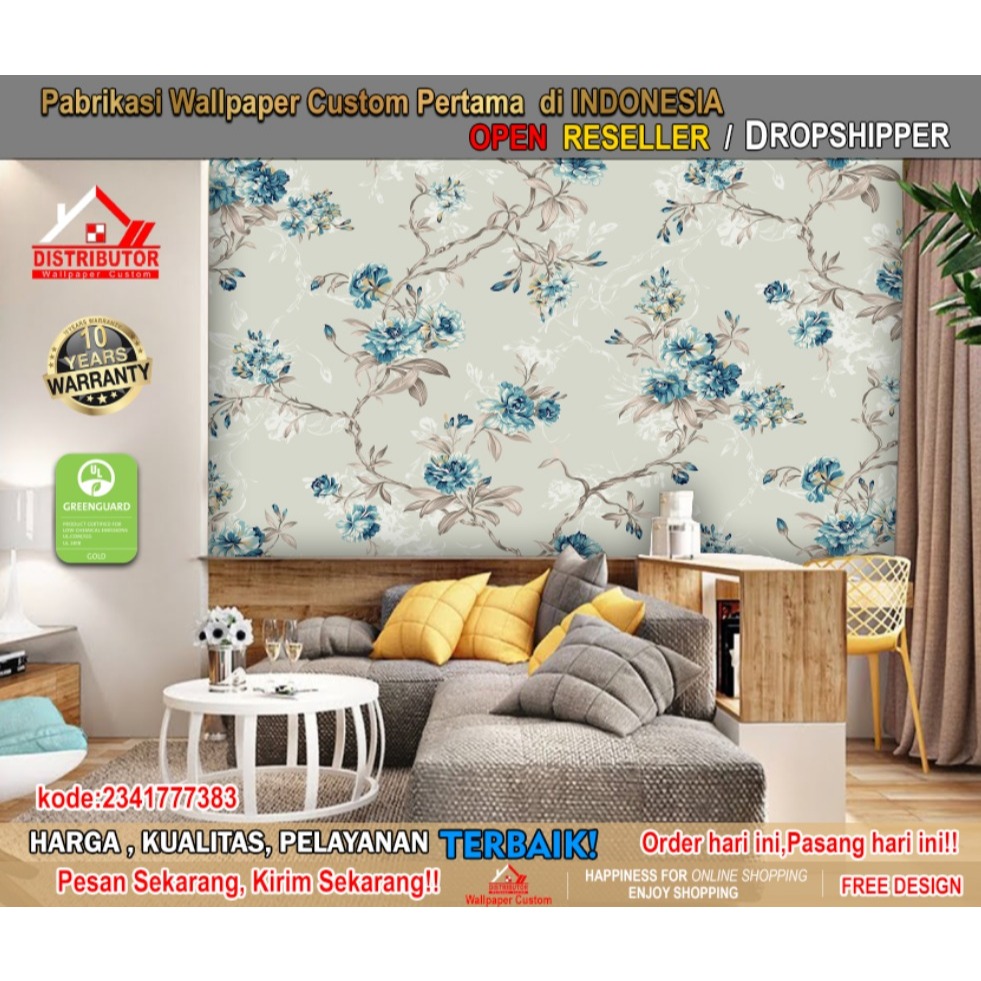 Wallpaper Dinding Custom 3D Vintage | Wallpaper Hutan | Wallpaper Dinding | Wallsticker | Wallpaper 