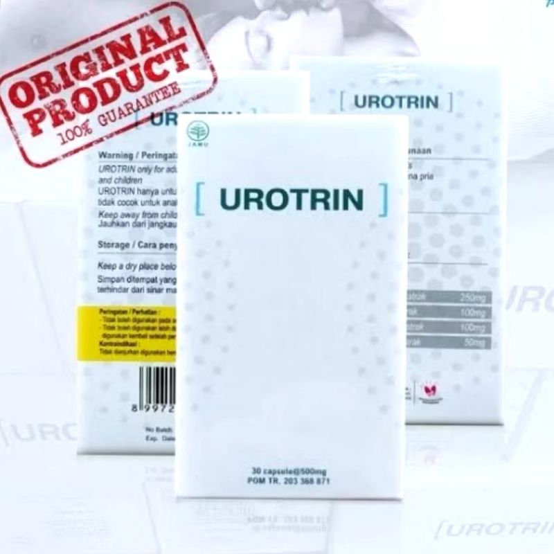 UROTRIN ORIGINAL OBAT HERBAL PEMBESAR DAN TAHAN LAMA