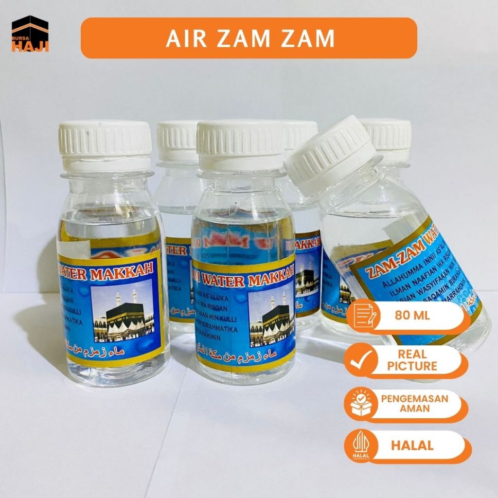 

Air Zamzam Asli 100% 80ml Mekah Air Zamzam Botol Kecil Murah Zam Zam Original Oleh Oleh Haji dan Umroh - AIR ZAM ZAM 80ML