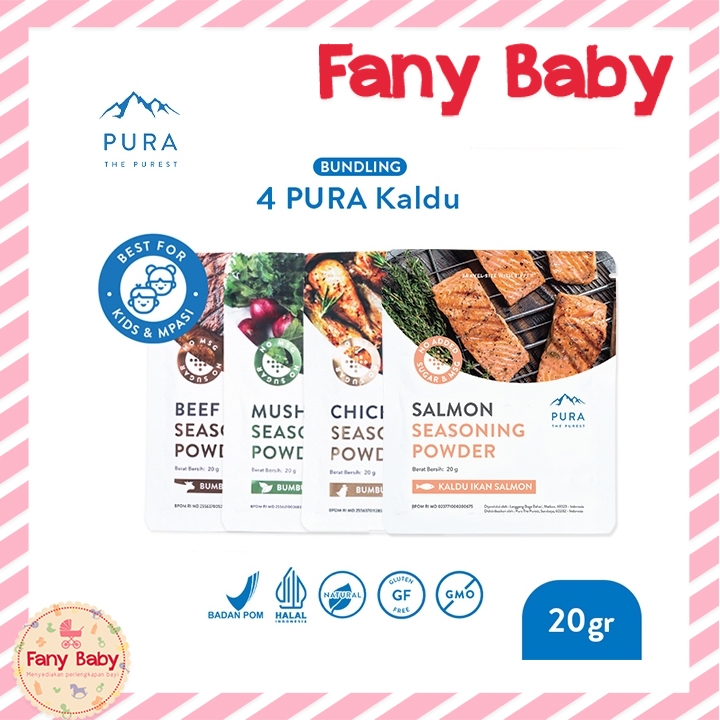 

PURA SEASONING KALDU MPASI BABY NON MSG 20GR - 100GR