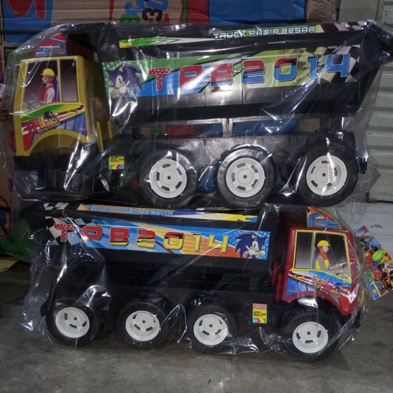 mainan anak truck jumbo tpb 2014 hitam
