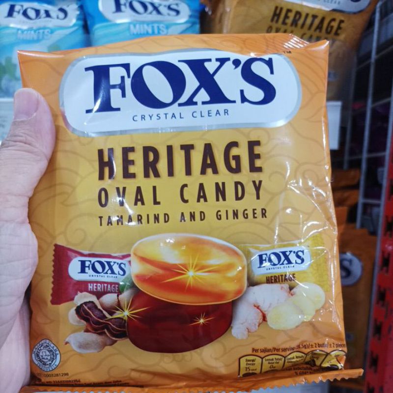 

HR Permen fox heritage 125gr permen asem