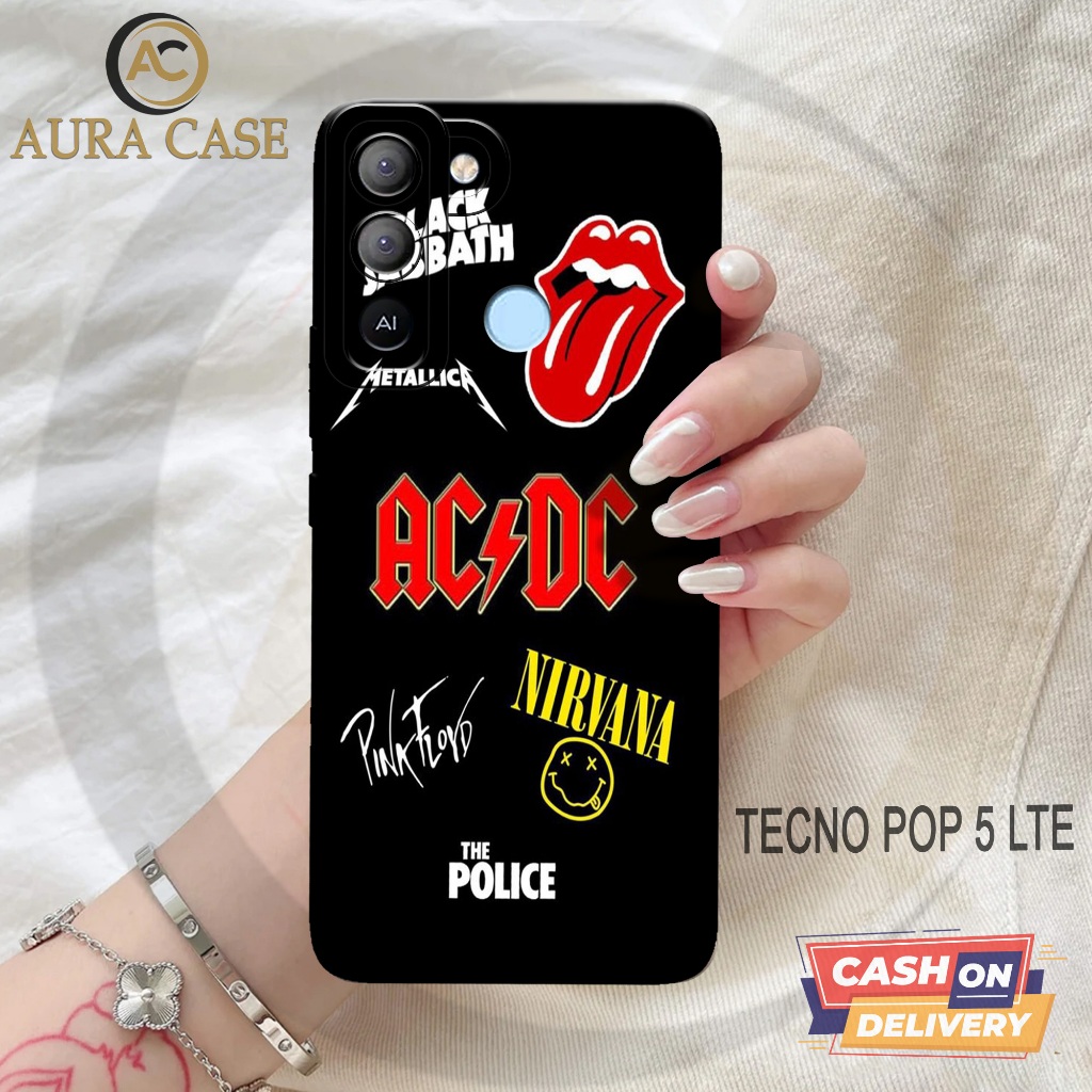 AURA CASE - Softcase TECNO POP 5 LTE - BAND Case - Case TECNO POP 5 LTE - Casing Hp TECNO POP 5 LTE 