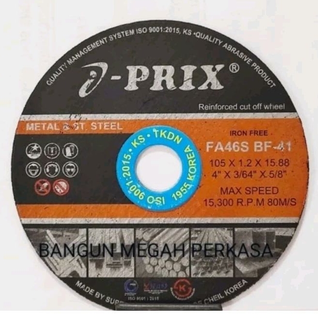 BATU GERINDA POTONG 4 INCH IPRIX CUTTING