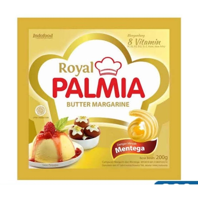 

mentega margarin butter royal palmia 200 gr