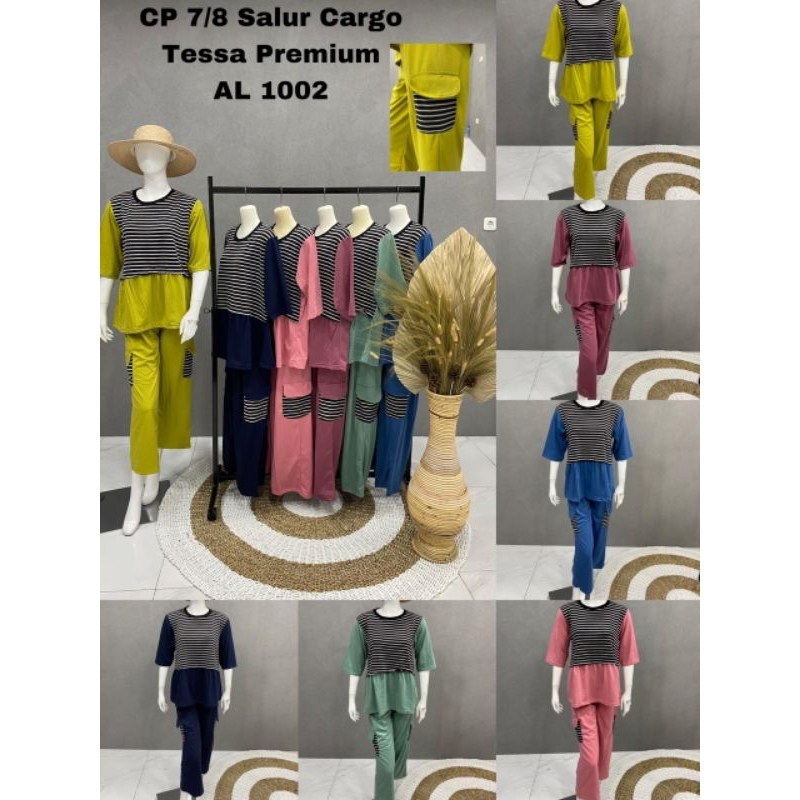 TOKO AFIQAH BUKITTINGGI - BAJU TIDUR TESSA TUNIK