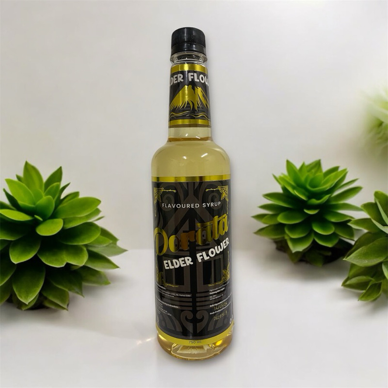 

Syrup Elder Flower Dorata 750 ml - Sirup Dorata Rasa Elder Flower Premium