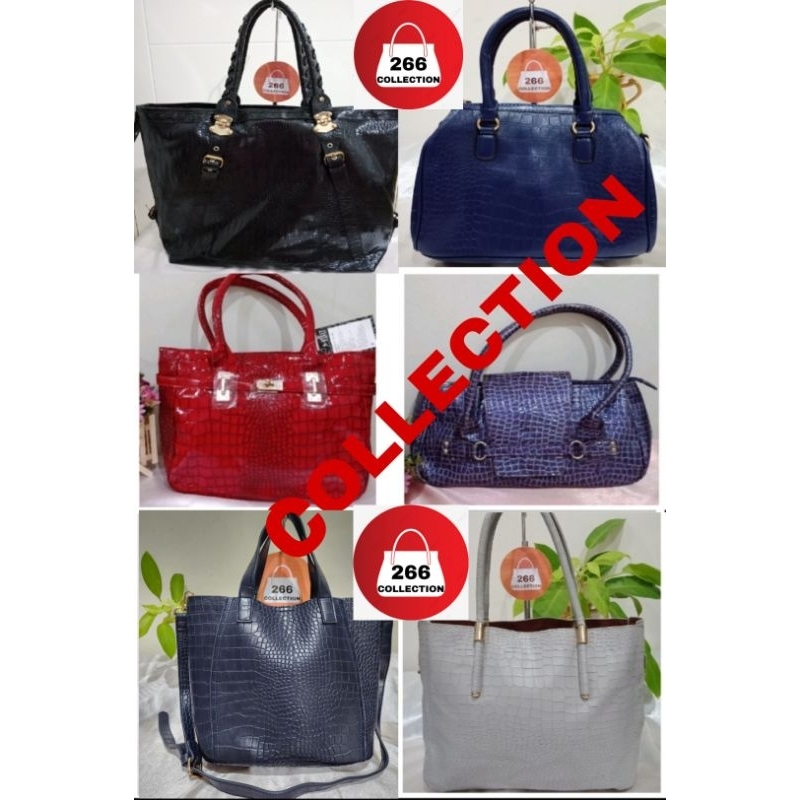 TAS MOTIF CROCO PRELOVED