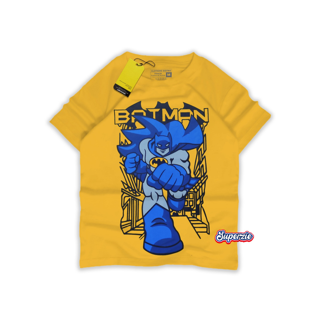 RGkids Kaos anak Cowok laki-laki grosir baju kaos anak murah mustard superzie mapuche bandung solo