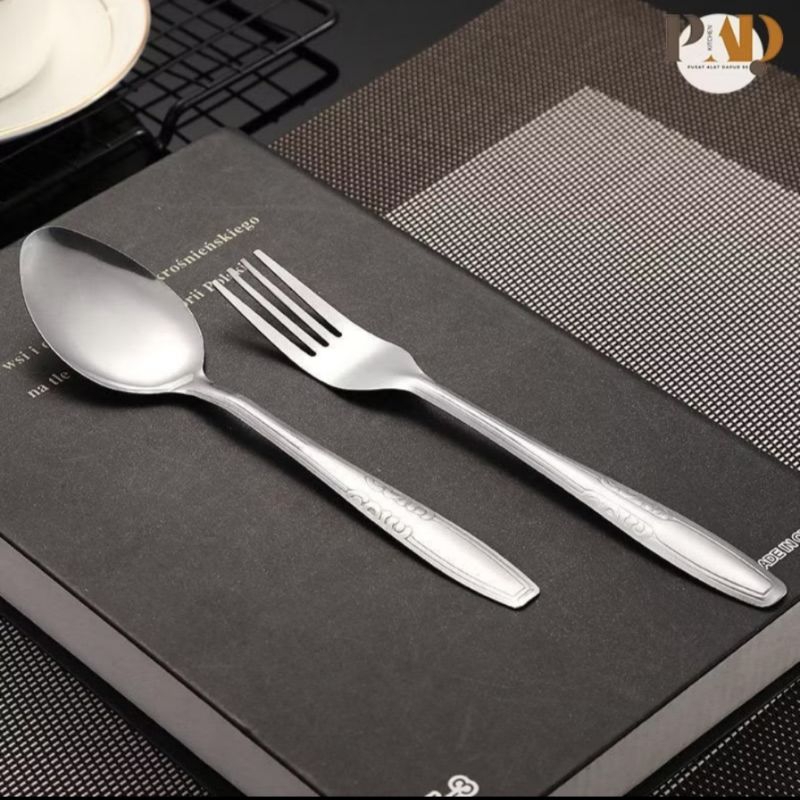 Sendok Garpu Makan Stainless /Sendok garpu isi 12pc/Sendok Garpu GSF 303/sendok garpu GSF 888/Sendok
