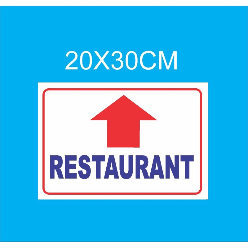 

STIKER RESTAURANT ARAH ATAS