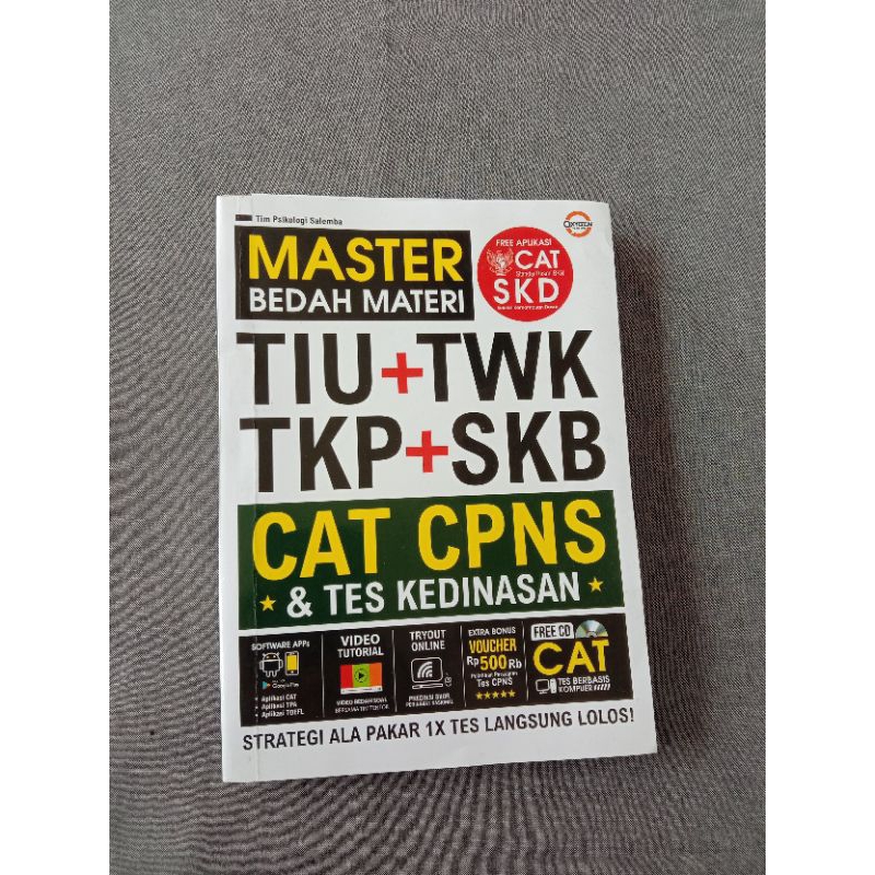 Preloved Buku CAT CPNS