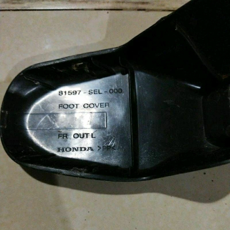 foot cover tutup dudukan jok jazz gd3