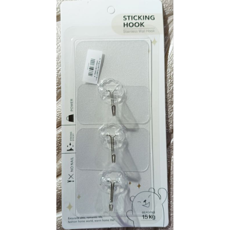 Kapstok tempel 3pcs/tempelan dinding