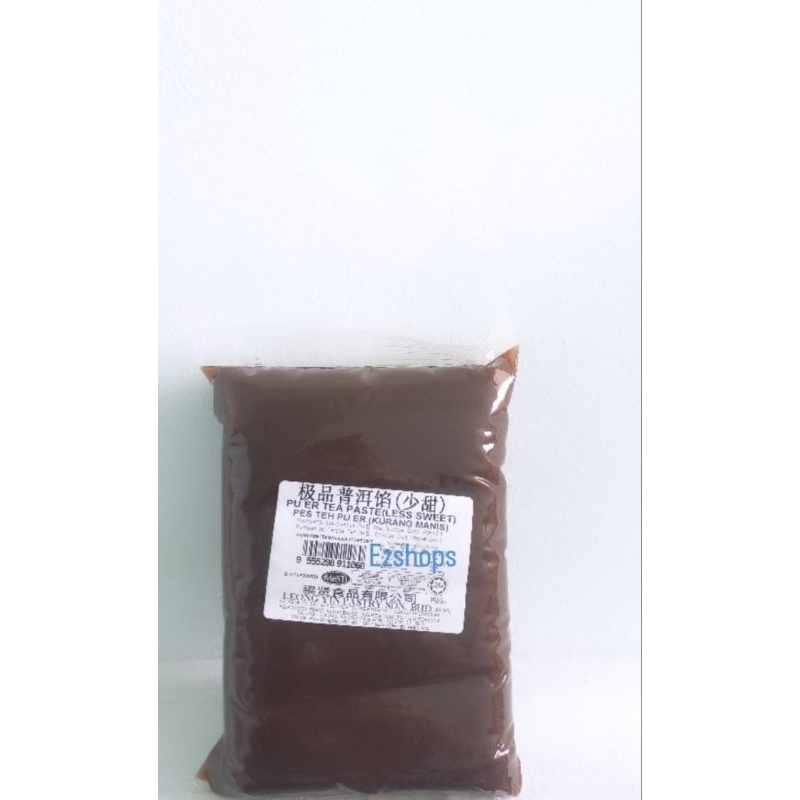 

Pu Er Tea Paste Less Sweet Leong Yin 1 kg | Pu Er Tea Lotus