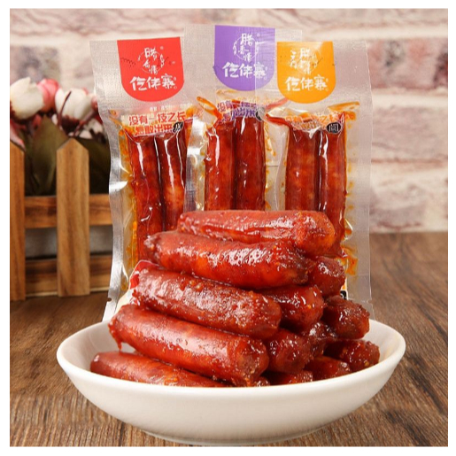 

Cemilan Instan Sausage Lapchong Hot Spicy - Rasakan Pedasnya Sekarang!