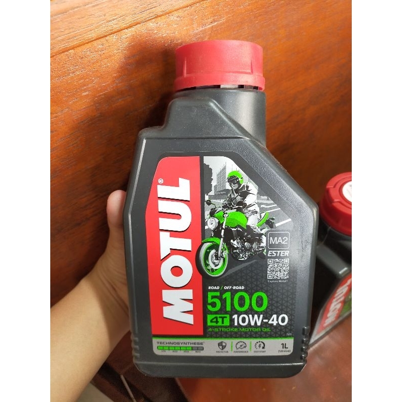 Oli Mesin Motul 4Tak 5100 4T 10W-40 Original 1L