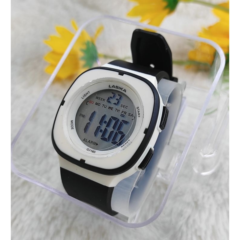 JAM TANGAN CEWEK COWOK CEWEK SPORTY KEREN LASIKA 7160 ORIGINAL BEST PROMO