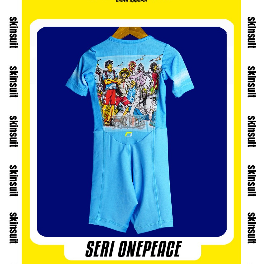 Jersey Skinsuit Sepatu Roda Inline Skate Jersey Olahraga Premium