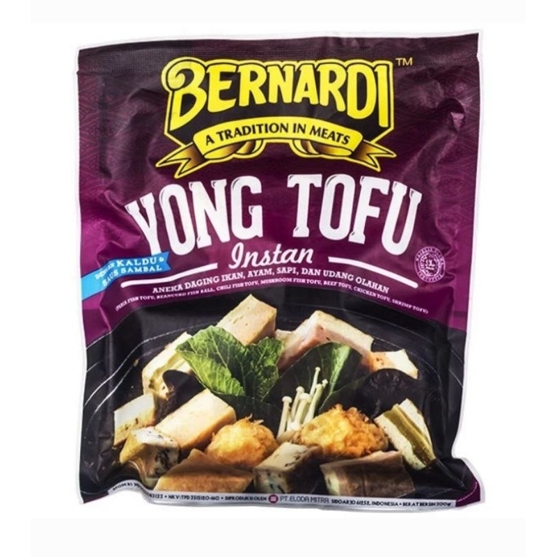 

Benardi Yong Tofu Instan dan Bumbu / Bakso Ikan Mix | Berat Bersih 300gr