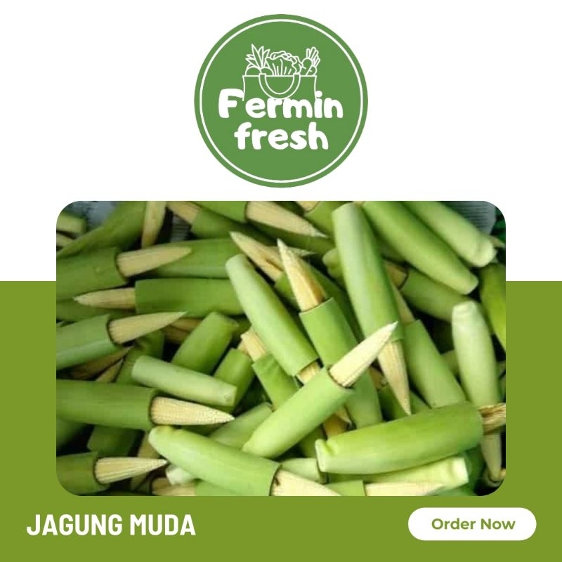 

Fermin Fresh, Jagung muda / Jagung sayur 250gr