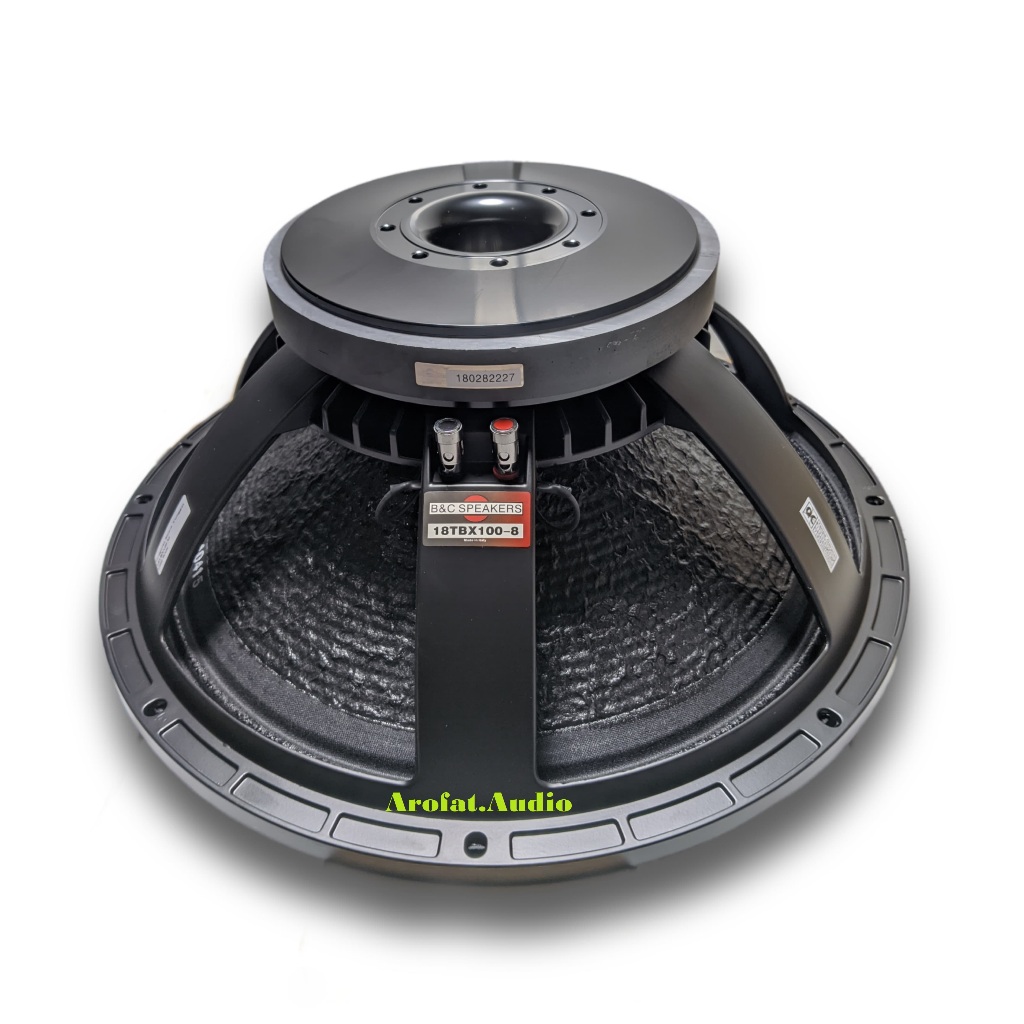 Komponen speaker BNC 18TBX100/B&C 18TBX100 18 INCH