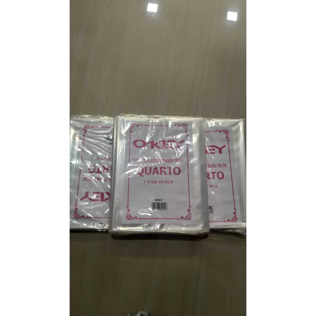 

SAMPUL PLASTIK PP 38/58 60 PCS OKEY