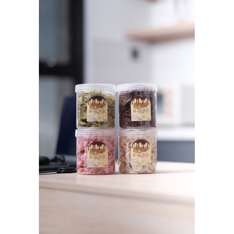 

keripik cokelat berbagai varian rasa