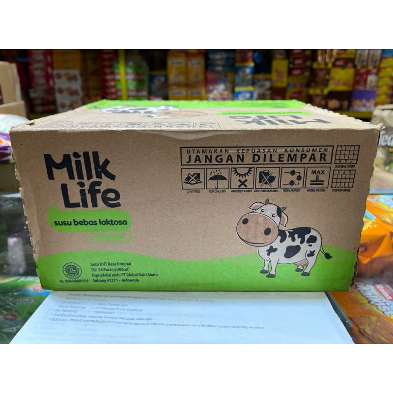 

MILK LIFE LAKTOSA 200ML DUS ( ISI 24 )