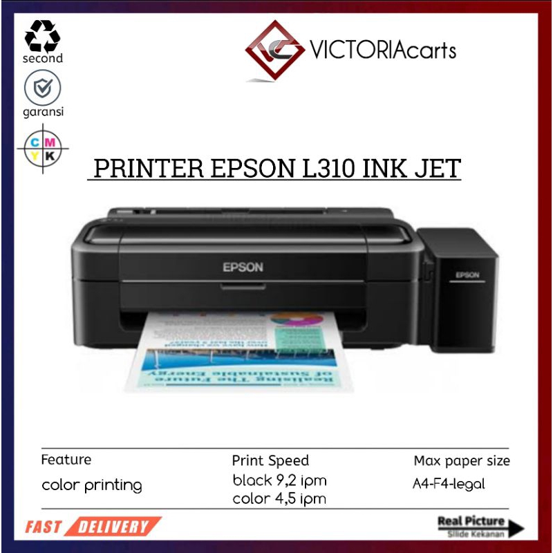 Di Jual Printer Epson L310 print photo