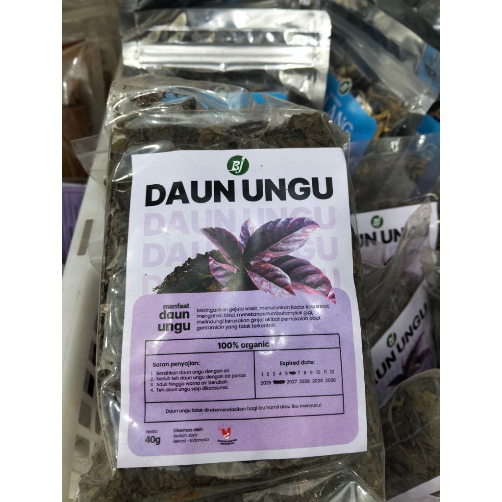 

PROMO DAUN UNGU KERING ORIGINAL 40 GRAM