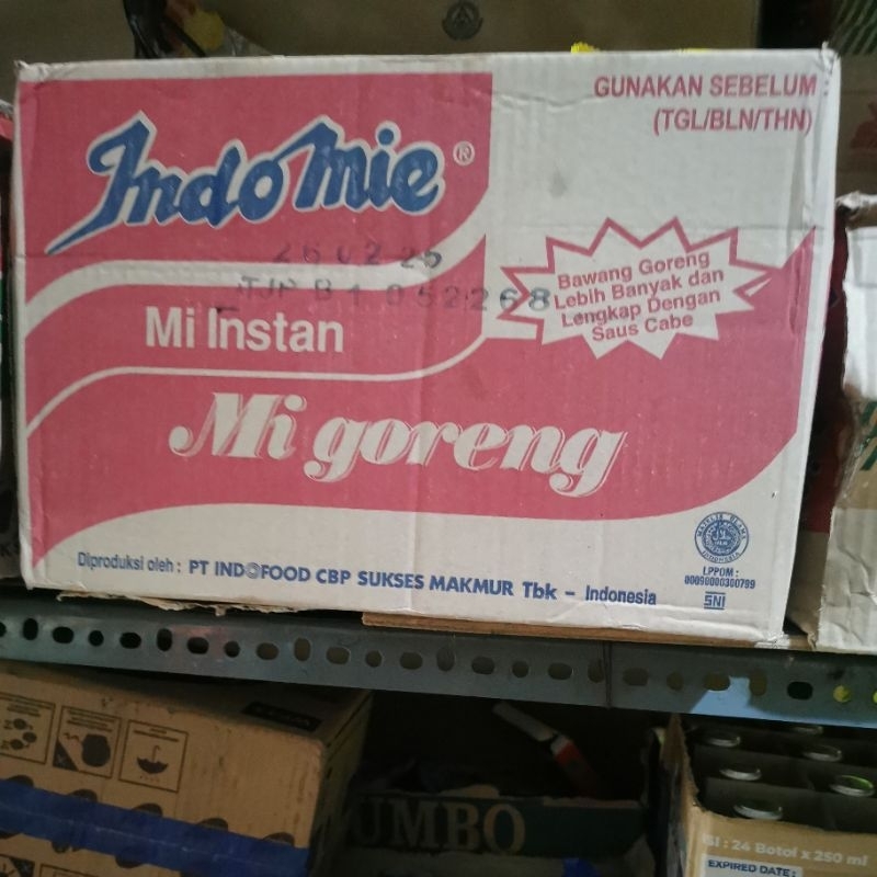 

indomi goreng per dus