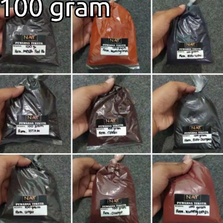 

pewarna tie dye 1 gram MERK REMASOL ASLI KODE G4P4