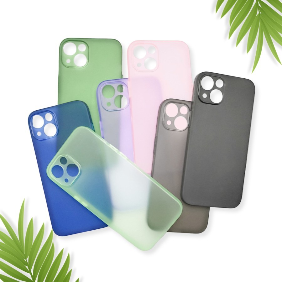 Softcase Ultra Thin Untuk Iphone 13 NC Slim Case Transparan Dove Casing Super Tipis 0.3MM Silicon Ca