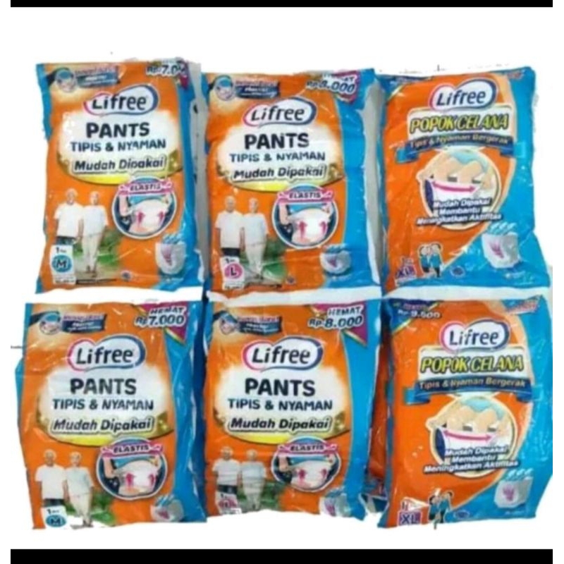 Lifree Pants Popok Celana Dewasa Ukuran L